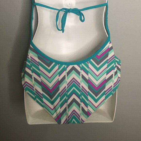 H&M - One Piece Blue/White Swimwear- Item#85 - Picture 4 of 6
